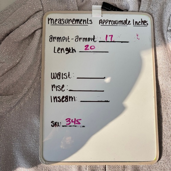 Line The Label Women's Size Medium Cardigan Gray Metallic Knit Office Chic - Picture 8 of 9